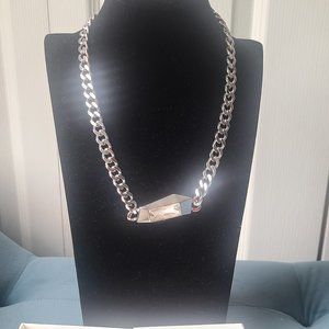 ATELIER SWAROVSKI By JEAN PAUL GAULTIER Reverse Necklace  rare HTF
